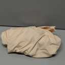 FUHSY Set of 3 Spandex Cylinder Pedestal Stand Covers Beige Stretch Plinth Covers for Party Table Dessert Display Elastic Slipcovers for Metal Cylinder Stands for Birthday Wedding Props Event Decor