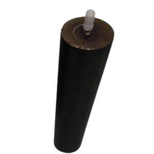 Wood Furniture Legs 8 inch Sofa Legs Set of 3 Round Replacement Legs Brown for MCM Ottoman Armchair Recliner Coffee Table Dresser