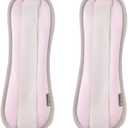 2pcs Adjustable Ankle and Wrist Sandbags (1.1 pounds) - Multi functional Dance/Fitness Weight Trainer (Pink)
