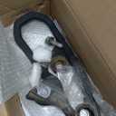 Front Car Front Forged Heavy Duty Tow Hooks Compatible with 2019 2020 2021 2022 Dodge Ram 1500 DT Replace# 82215268AB (Black)