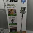 Eureka Lightweight Cordless Stick Vacuum Cleaner, Moss Green, NEC370GR
Rechargeable, Lightweight, Powerful Suction, 5-Stage Cyclone Filtration HEPA, Wall Mount, For Pet Hair & Hardwood