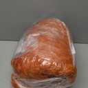 Exclusivo Mezcla Fleece King Blanket for Bed, Extra Large Fuzzy Burnt Orange Bed Blankets, Soft Cozy Plush Sofa Throws for All Seasons, 90x104 Inches