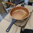Elephant Pan Sauce Pan with Pour Spout for Pouring Draining Straining – Easily Get Grease & Hot Water Out – Nonstick Deep Saucepan - Dishwasher & Oven Safe – Locking Tempered Glass Lid (5 Quart)