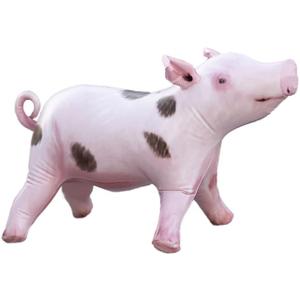 Inflatable Pig, Decorations for Birthday Party Supplies Toy, Cowboy & Cowgirl Farm Theme Gifts, Blow Up Boar Decor, Inflables Para Fiestas Pig Balloon, Fun Decoy Pig Inflatable Party Decoration