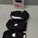 Pet Parents Washable Dog Diapers (3pack) + Extendrs of Durable Doggie Diapers, Premium Dog Diapers Female & Male (Medium, Black) (Medium (14-20"))