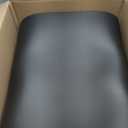 Amazon Basics 1/ 2 Inch Extra Thick Exercise Yoga Mat with Carrying Strap for Home Workouts and Fitness, 74" x 24", Black