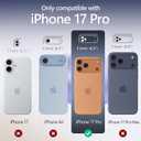 FireNova Magnetic for iPhone 17 Pro Case, Compatible with MagSafe, [Integrated Silicone Camera Control Button] [Camera Protection] Anti-Scratch Microfiber Lining Phone Case, 6.3", Lavender Gray