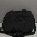 BAGSMART Lunch Bag Women Large Lunch Box Insulated Tote Bag with Multi-Pockets Quilted Puffy Tote for Work, Outdoors (04-Black)