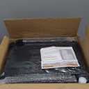 10 Pack Thicken Shoe Organizer Stackable,Upgraded Sturdy Shoe Storage Box with Magnetic Door,Shoe Containers For Sneaker Display,Hat Organizer, Black