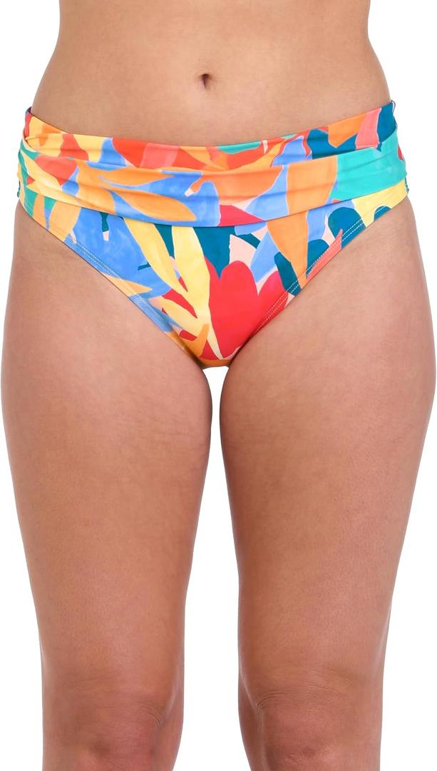 La Blanca Women's Banded Hipster Bikini Swimsuit Bottom (8)