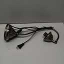 Marrakech Tiffany Style Stained Glass Table Lamp, Handmade Turkish Moroccan Mosaic Glass Lamp with Swan Neck Bronze Base, LED Bulb Included, Vintage Beside Lamp for Bedroom Decoration (Colorful1)