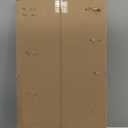 SmartSign 25 x 12 inch Caution - Icy Surface Two-Sided Folding Floor Sign with Symbol, Digitally Printed Polypropylene Plastic, Black and Yellow