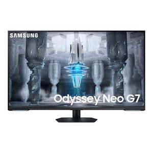 SAMSUNG 43" Odyssey Neo G7 Series 4K UHD Smart Gaming Monitor, 144Hz, 1ms, VESA Display HDR600, Quantum Matrix Technology, AMD FreeSync Premium Pro, LS43CG702NNXZA, Black