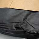 Front Car Seat Covers, 2Pcs Universal Leather Car Seat Covers, Full Coverage Waterproof Automotive Seat Covers, Breathable Car Seat Protector for Most Trucks SUVs Sedans, Black&Brown