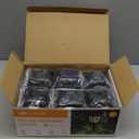 GIGALUMI Solar Lights Outdoor Waterproof, 8 Pack LED Solar Garden Lights, Outdoor Decorations, Garden Decor for Yard, Patio, Landscape, Planter, Walkway (Warm White)