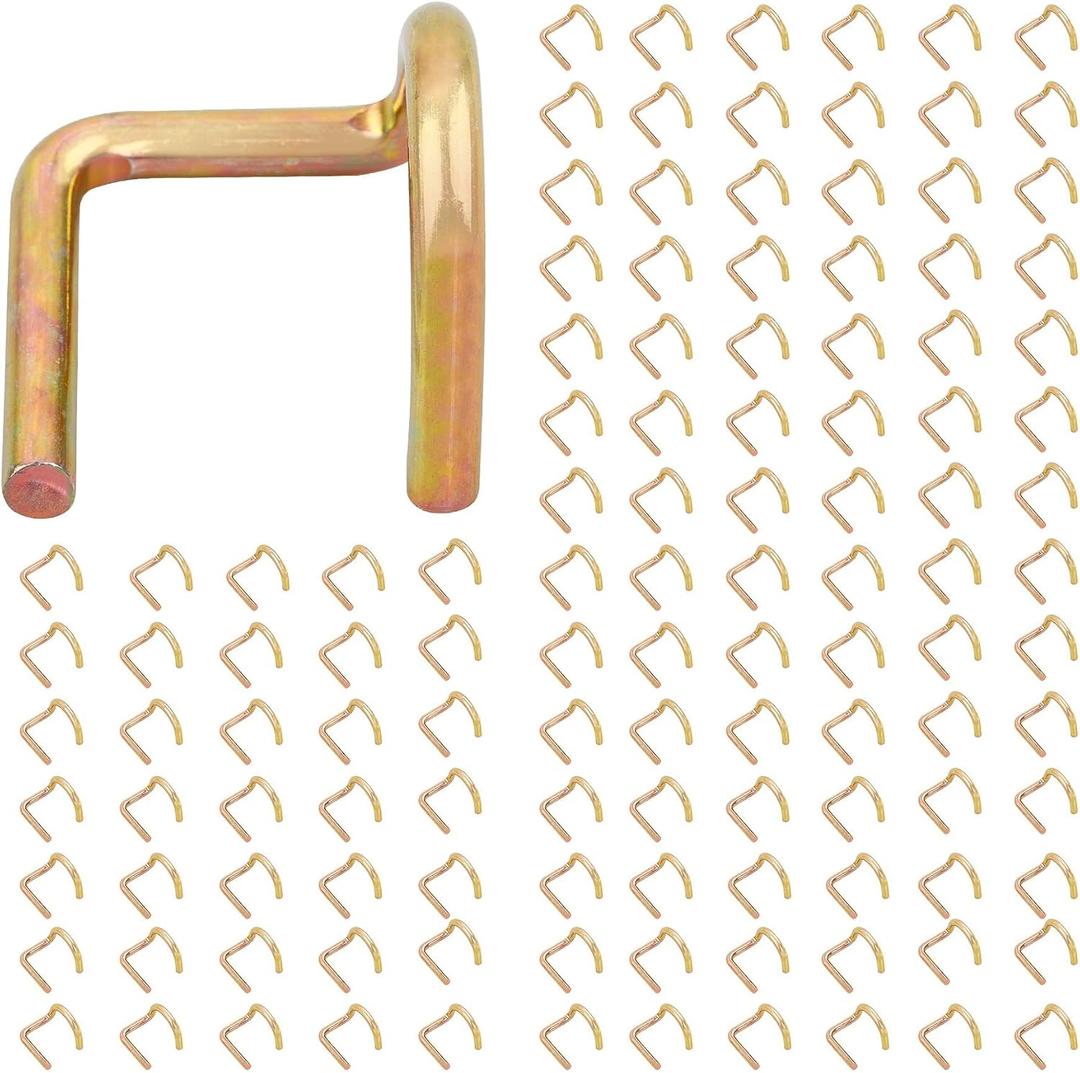 120 Pcs G Pins for Scaffolding 2" Gravity Locking Pins, PTP Pig Tail Pins for Steel Scaffold Construction