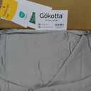 GOKOTTA Fitted Sheet Only - 16 Inch Pocket Bamboo Rayon Fitted Sheet, Super Soft and Cooling Bottom Sheet with 4 Elastic Corner Straps(Grey, King Size)