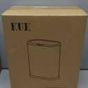 KUK Stainless Steel Bathroom Trash Can Automatic Touchless with Removable Inner Bucket, Waterproof, 1.6 Gallon Smart Trash Can with Lid for Bathroom Bedroom, Office - Gray