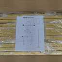 8.2FT Adjustable Backdrop Stand Kit - Square Wedding Arch & Balloon Arch for Photo Booth Background, Baby Shower, Birthday Party Decorations (Portable Frame) (Gold,8.2X 8FT)