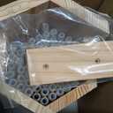 WHITEHORSE Premium Cedar Bee House - 6” Long Replaceable Tubes - Perfect for Mason Beekeeping - an Insect Hotel Built to Last - Support Bees While Pollinating Your Garden (Paper Tubes Included)