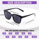 6 Pack Fashion Reading Glasses for Women Men Blue Light Blocking Oversized Square Readers with Spring Hinge