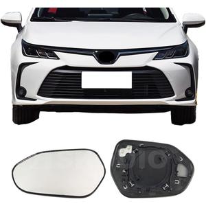 Driver Side Mirror Replacement Glass for TOYOTA Corolla 2020-2024, Camry 2018-2024,Heated Left Side View Mirror Glass for 2020 2021 2022 2023 2024 Corolla,2018 2019 2020 2021 2022 2023 2024 Camry