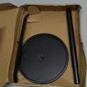 Hand Towel Holder Stand for Bathroom Countertop, Black T-Shape Towel Rack Free Standing, 16.5 Inch Adjustable Retractable, Stainless Steel Freestanding for Kitchen Bedroom Counter Organizer Waterproof