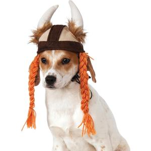 Rubies Viking Pet Hat for Dogs or Cats, M/L