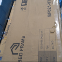 Rolanstar Bed Frame Twin Size with Lift Up Storage, Charging Station & LED Lights, Upholstered Storage Headboard, Heavy Duty Wooden Slats, No Box Spring Needed, Noise Free, Easy Assembly, Dark Grey