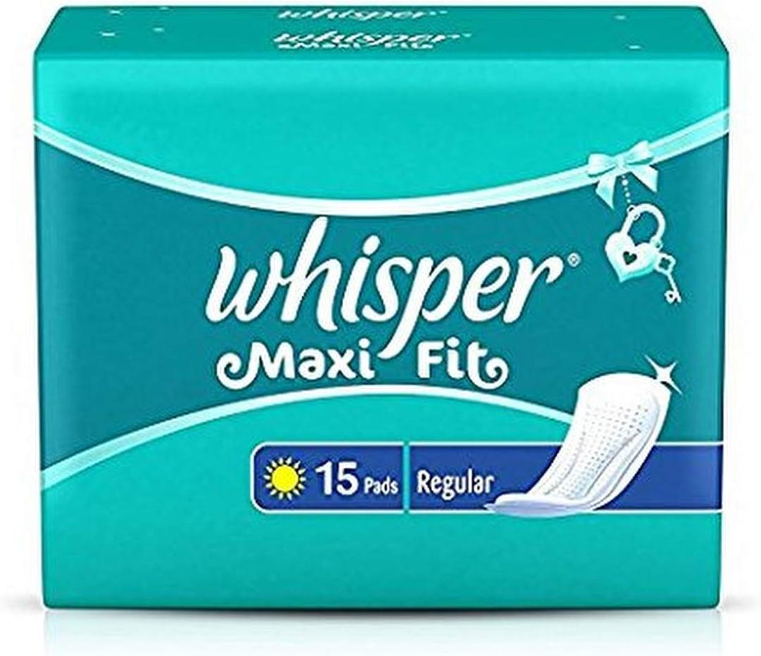 Whisper Maxi Fit - Regular (15 Pads)