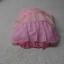 Besutolife Pink Ruffled Table Tutu - 6ft Baby Shower Birthday Party Unicorn Gradient Pink Table Decor