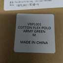 Mens Long and Short Sleeve Polo Shirts Pocket Casual Solid Cotton Blend Drop Cut Collared Polo Shirts for Men (Green, M)