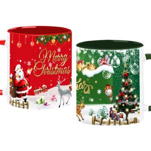ERYUWOZA 2 Pack Cups Christmas