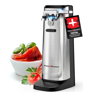 POHL SCHMITT Electric Can Opener with Knife Sharpener and Bottle Opener