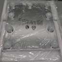 HIEEY Hollywood Vanity Mirror with Lights, Makeup 9 Dimmable Bulbs Three Color Lighting Modes, and 5X Magnification Mirror, Smart Touch Control, 360Rotation (White)