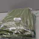 Ivissy Braided Area Rug 5x7 Ft Washable Rugs for Living Room Non Slip Bedroom Rugs Boho Dining Room Rug Cotton Living Room Woven Floor Carpet for Nursery Playroom, Green