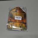 Grace Yonks Christmas Tissue Box Cover Square, Ice Skating Park at Night Design Cube Case for Facial Tissues, 5.2" PU Leather. (086)