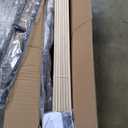 Zinus Walter Standard Profile Metal Smart Box Spring / Mattress Foundation / Wood Slat Support / Easy Assembly (Queen, White)