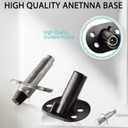 Aerial Antenna Base Mount Compatible with 1997-2004 Ford F-150 Replace 3L3Z18936AA