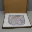 Heartspin Lazy Susan for Refrigerator Organizers and Storage, 14.56''x11'' Clear Fridge Turntable Organization for Kitchen, Cabinet, Pantry, Countertop, Bathroom, Pack of 1