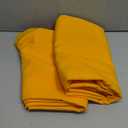 AK TRADING CO. 10 feet x 8 feet IFR Polyester Backdrop Drapes Curtains Panels with Rod Pockets - Wedding Ceremony Party Home Window Decorations - Marigold