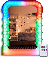 Dimensions: The Outer Dimension Of Each Mirror Measures 18 Inches Long x 24 Inches High. Easy To Hang/Display
