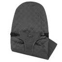 Fabric Seat for Bouncer - Baby Bjorn Bouncer Cover Compatible with Balance Soft & Bliss Model, 100% Cotton, Skin -Friendly, Machine Washable, Black
