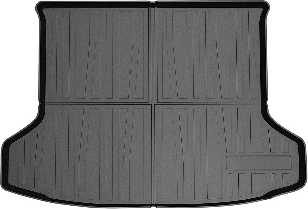 Mixsuper Cargo Liner for 2019-2023 2024 2025 Infiniti QX50 / 2022-2023 2024 2025 QX55 Trunk Liner All Weather Rear Cargo Tray Trunk Mat Anti-Slip Black