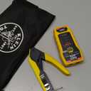 Klein Tools VDV026-813 RJ45 Ethernet Cable Tester and Crimper Kit, Pass-Thru Technology, Includes Connectors for Cat5e/CAT6 Data Applications, Pack of 50