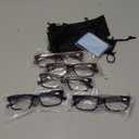 NORPERWIS Reading Glasses 5 Pairs Quality Readers Spring Hinge Glasses for Reading for Men and Women (3 Black 2 Tortoise, 2.50)