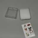 Vihibii for Samsung Galaxy Z Flip 5 Case with Hinge Protection & Screen Protector, Military Grade Drop Protection Durable Sturdy Slim Ultra Thin Protective Phone Case for Z Flip 5 5G 2023, Clear