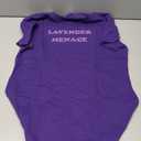 Lavender Menace lesbian LGBT LGBTQ gay pride T-Shirt (Purple, Medium)