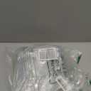 Xuniea 100 Pcs Mini Clear Makeup Bag PVC Small Travel Toiletry Organizer Pouches Bulk Waterproof Transparent Plastic Cosmetic Bag with Zipper for Women Men Travel(7.9'')