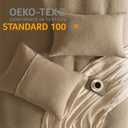 Muslin Pillowcase OEKO-TEX Standard, Size 20" x 36" , Fabric 100% Cotton